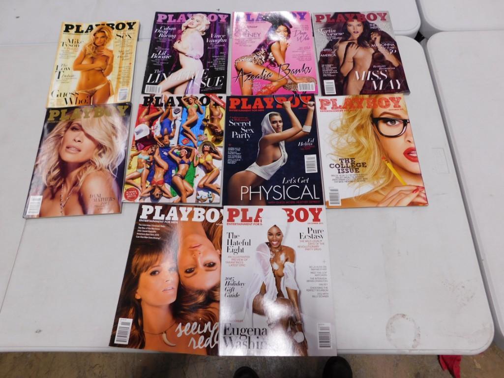 Complete 2015 Year of Playboy Magazines (1 of 3)