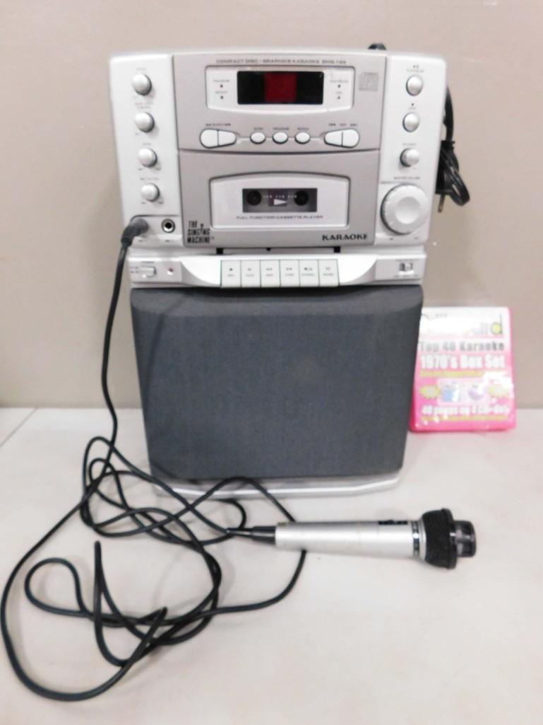 The Singing Machine Karaoke Machine with Microphone (1 of 8)