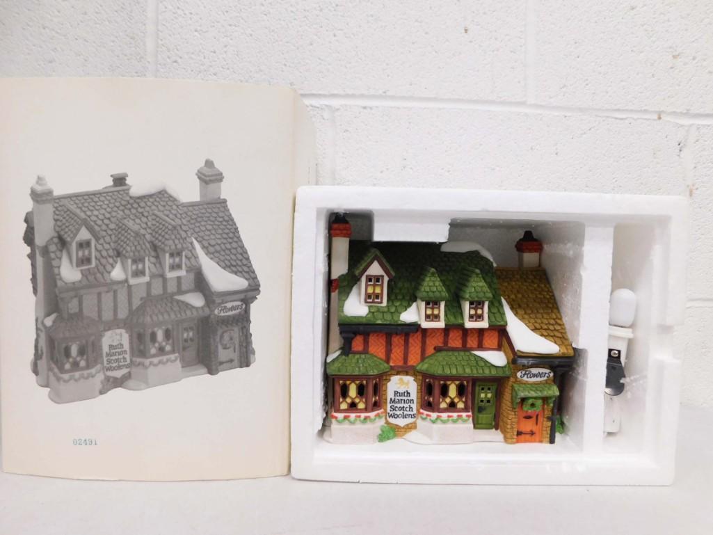 Dept 56 Ruth Marion Scotch Woolens Dickens Village Series Heritage Village Collection (1 of 3)