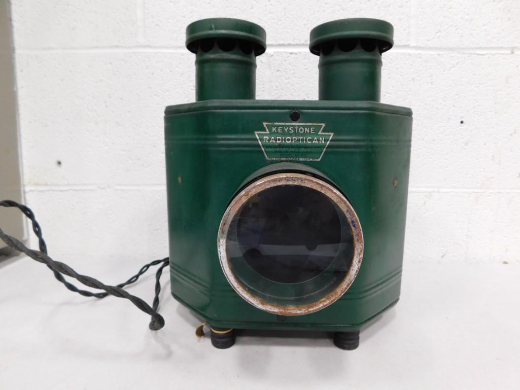 Vintage 1900-1920's Keystone Radioptican Post Card Projector (1 of 6)