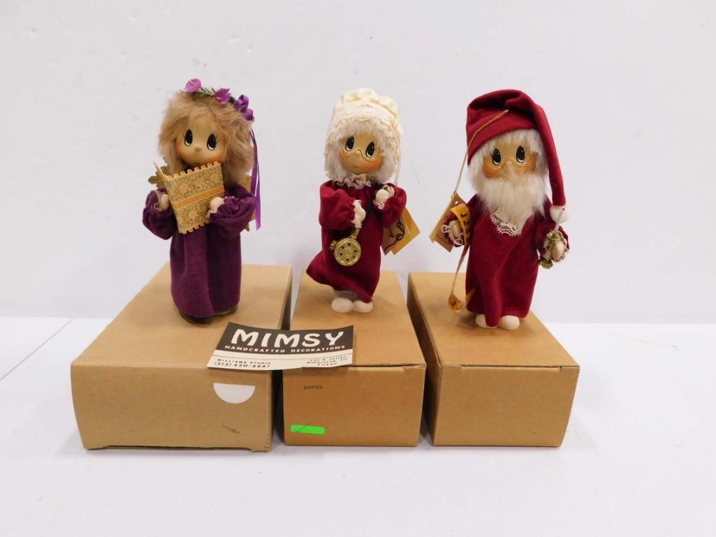 3 Mimsy Handcrafted Decorations in Original Boxes (1 of 7)