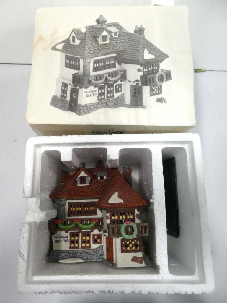 Dept 56 Mr Wickfield Solicitor David Copperfield Dickens Village Series Heritage Village Collection: Department 56 Mr Wickfield Solicitor David Copperfield Dickens Village Series Heritage Village Collection