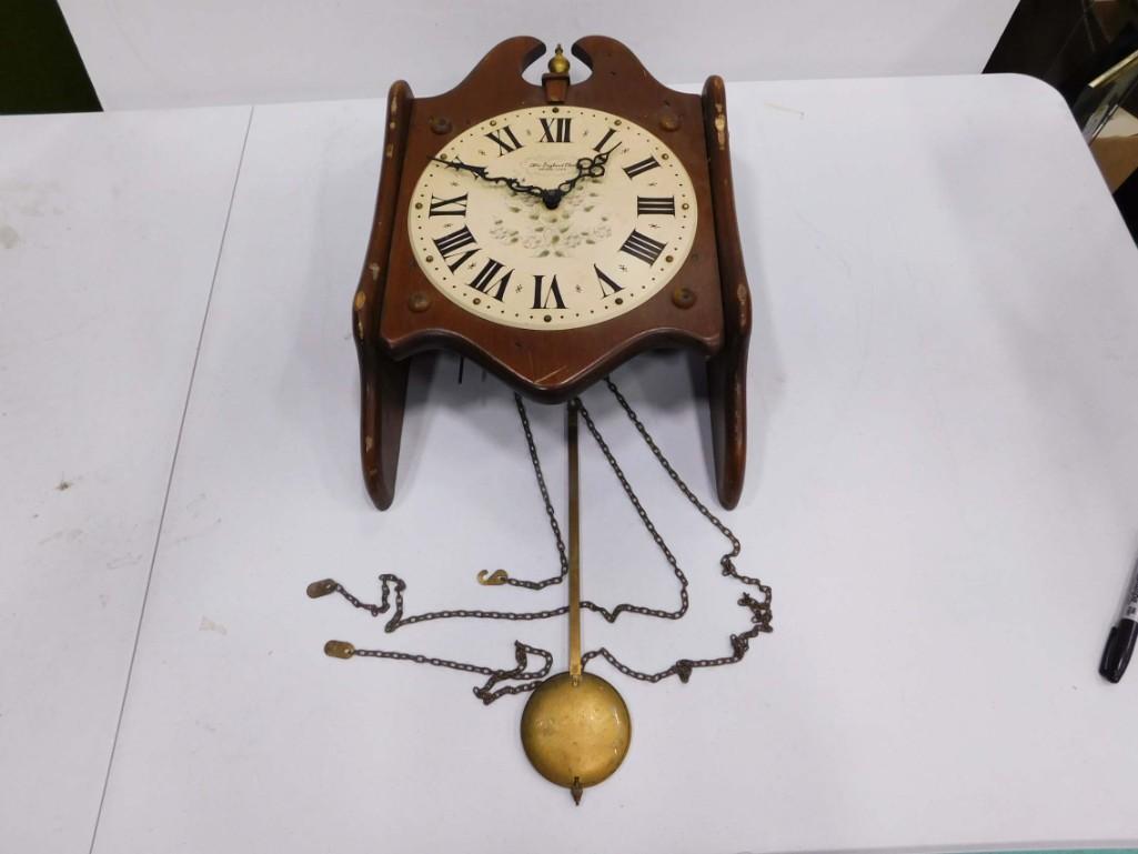 Vintage Wall Clock by New England Clock (1 of 9)