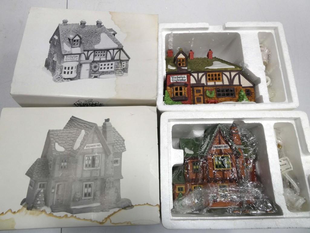 2 Dept 56 Buildings incl Browning Cottage and Nicholas Nickleby Cottage (1 of 9)
