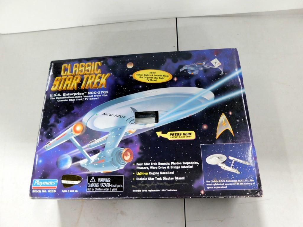 Classic Star Trek USS Enterprise NCC-1701 Model  or Toy with Actual Lights & Sounds from the Origina (1 of 4)