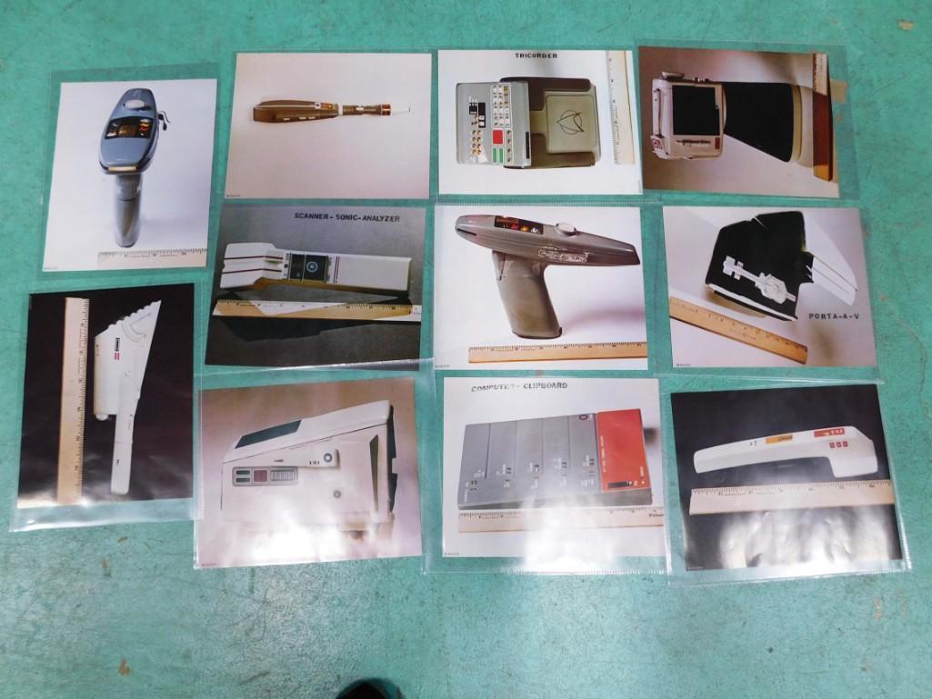 Star Trek Lot of Prop Dept Item Photos to Scale (1 of 5)