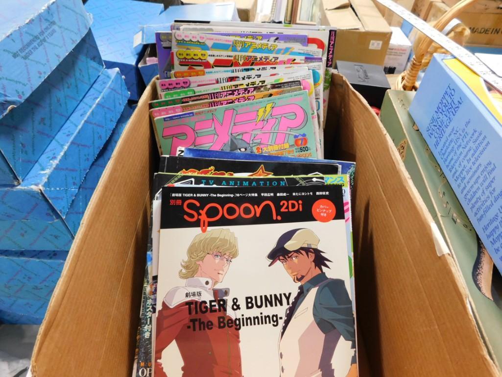 Lot of Manga and Anime Themed Magazines incl Spoon Di Tiger & Bunny The Beginning, etc: Lot of Manga and Anime Themed Magazines incl Spoon Di Tiger & Bunny The Beginning, etc