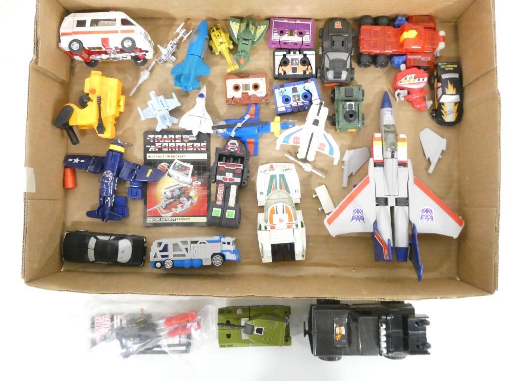 Vtg 1980s Takara, Bandai Hasbro Transformers / Gobots Tootsietoy, etc Lot (1 of 11)