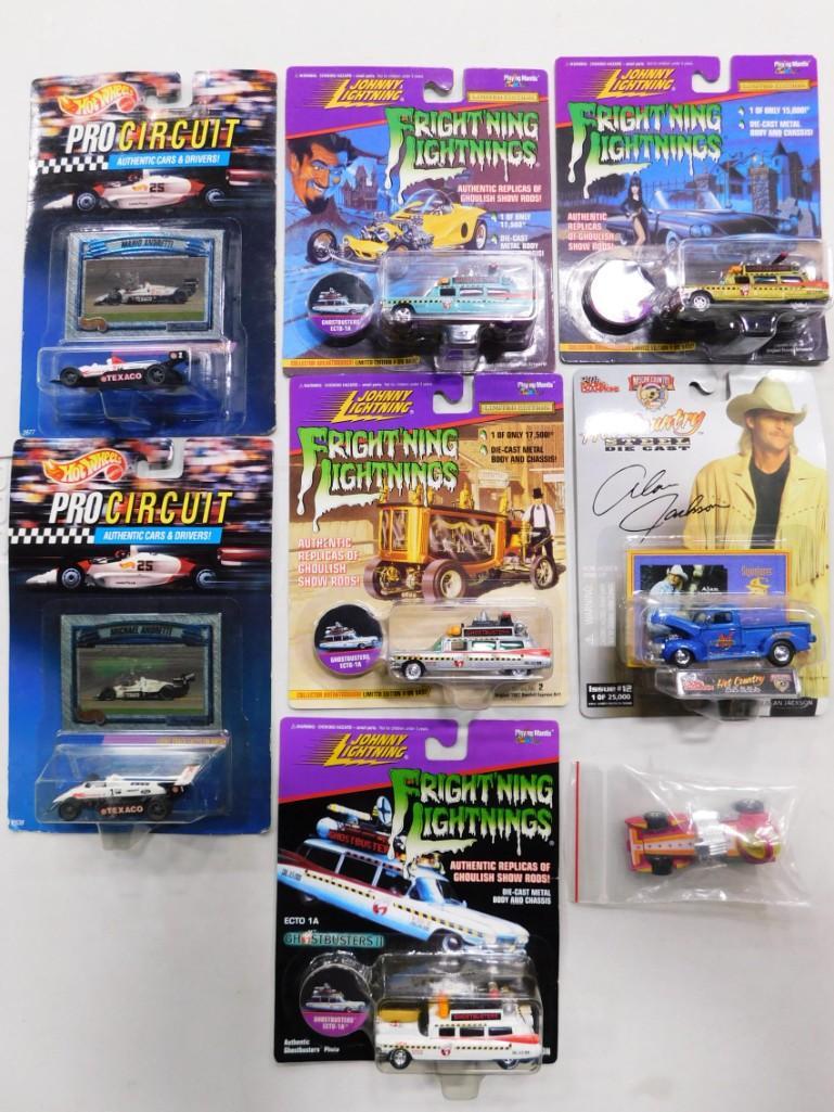 Die Cast Cars incl Hot Wheels Bubble Gunner, Hot Wheels Pro Circuit, Johnny Lightning Frightning (1 of 8)
