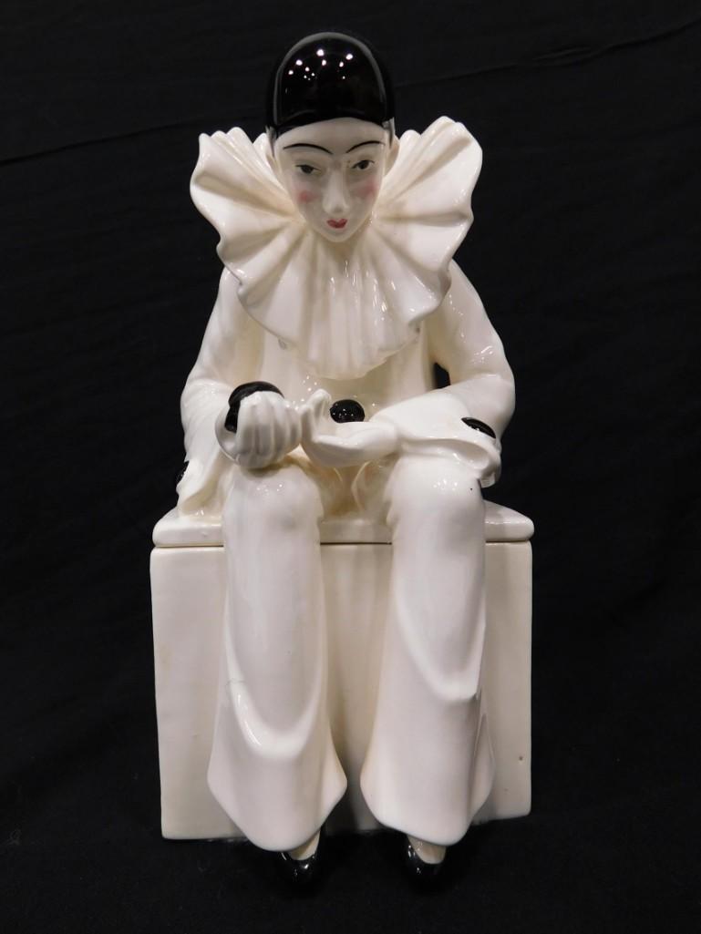 Taste Setter by Sigma Pierrot Candy Jar or Trinket Box Figurine (1 of 7)