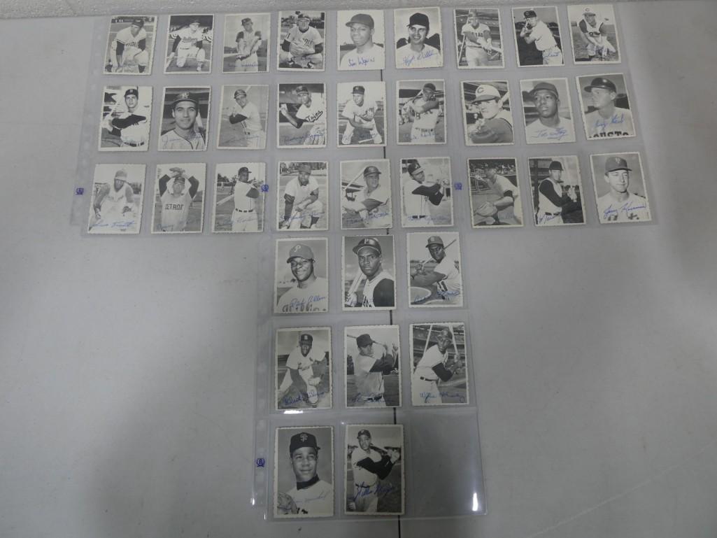 Lot of Topps 1969 Deckle Edge Cards - lots of good ones here like Rod Carew (1 of 5)