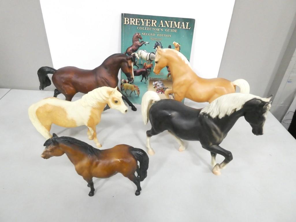 Toy Horses incl Breyer Plus a Collector's Guide (1 of 5)