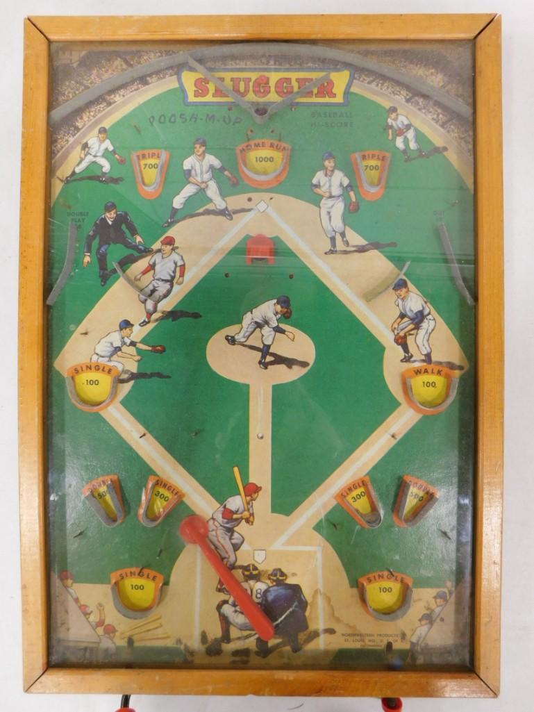 Vintage Baseball Pinball Tabletop Game (1 of 6)