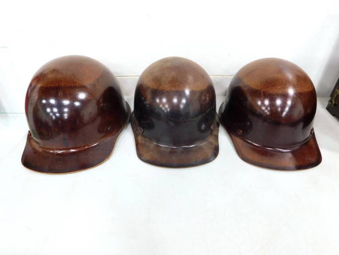 3 Vintage Msa Skullgard Hard Hats