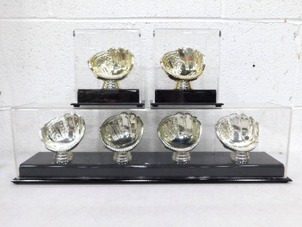 Baseball Glove Display Cases for Baseballs (1 of 5)