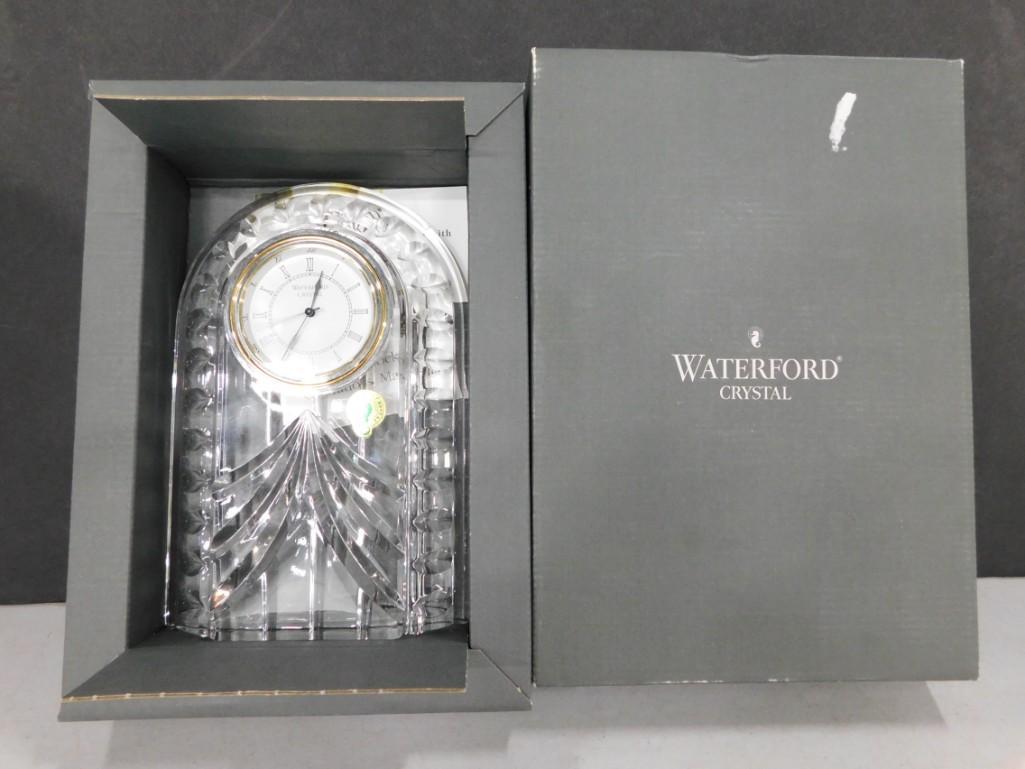 Waterford Crystal Clock in Original Box (1 of 5)