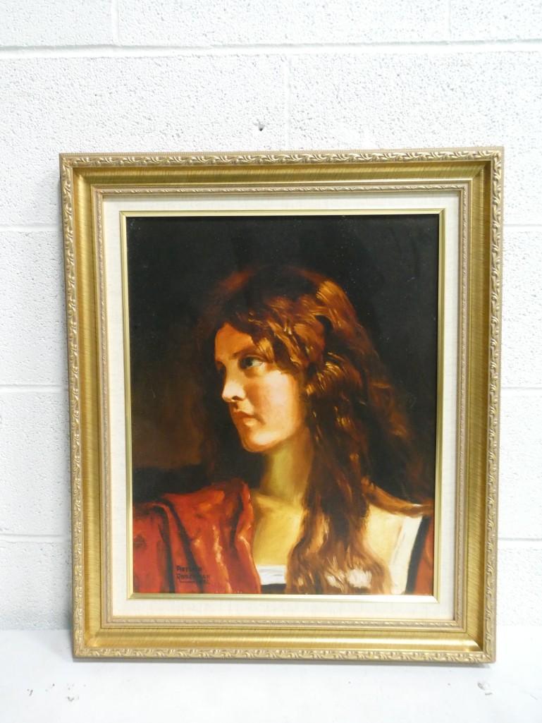 Framed Arthur Rosenman 1932 Painting (1 of 4)