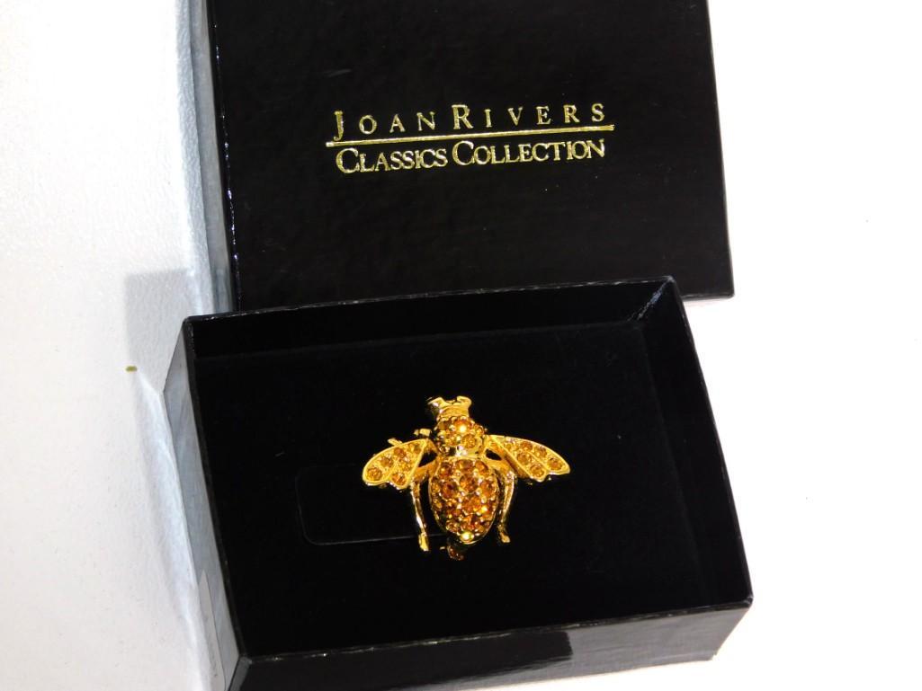 Joan Rivers Bumblebee Bee Brooch or Pin (1 of 3)
