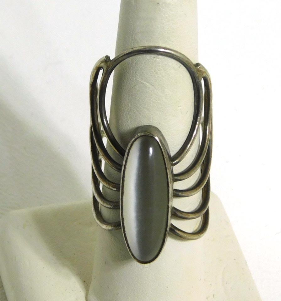 Sterling Silver Ring - looks like a spider (1 of 7)