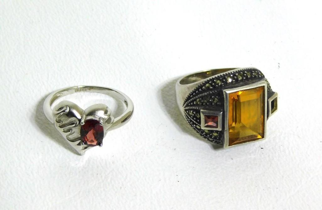 2 Sterling Silver Rings (1 of 6)