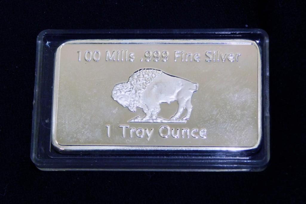 1 Troy Ounce Silver Bar (1 of 3)