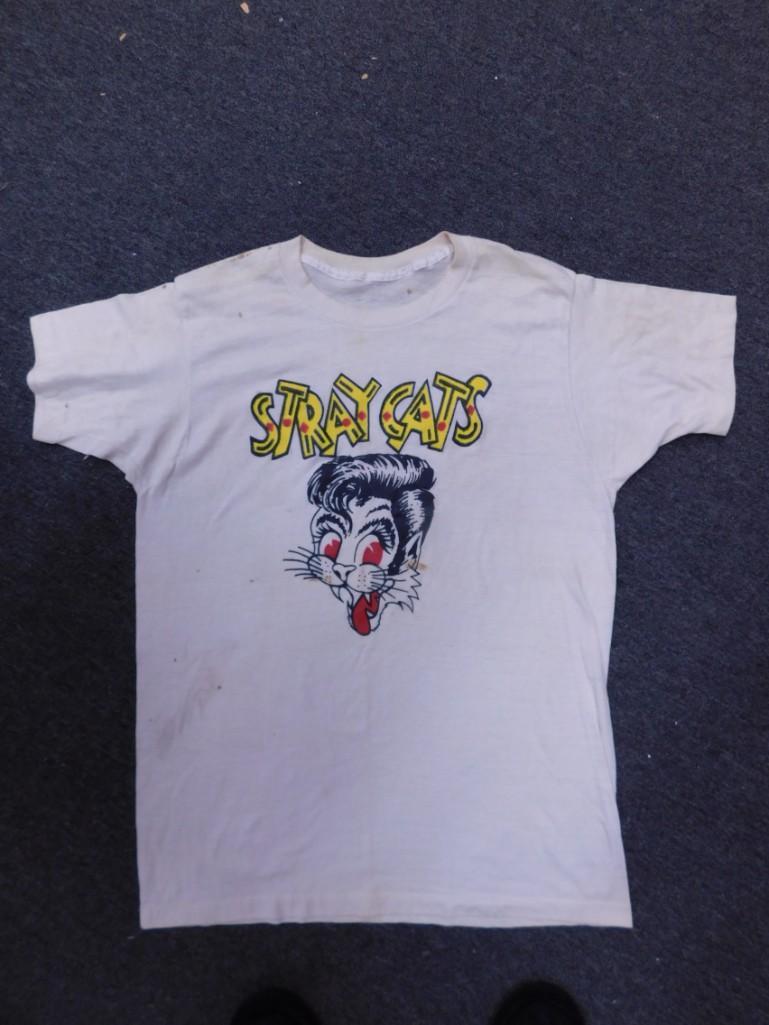 Vintage Stray Cats Band T-Shirt - Probably around Size S or M (1 of 3)