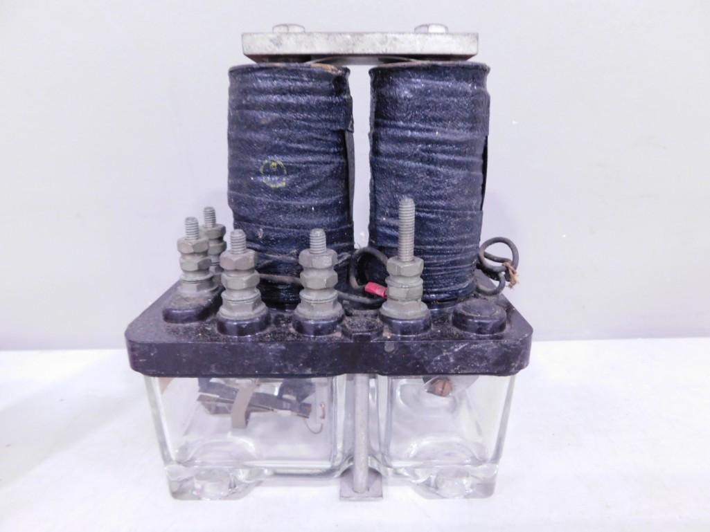 Vintage Union Switch & Signal DN-22 Neutral D.C. Relay for Trains (1 of 3)