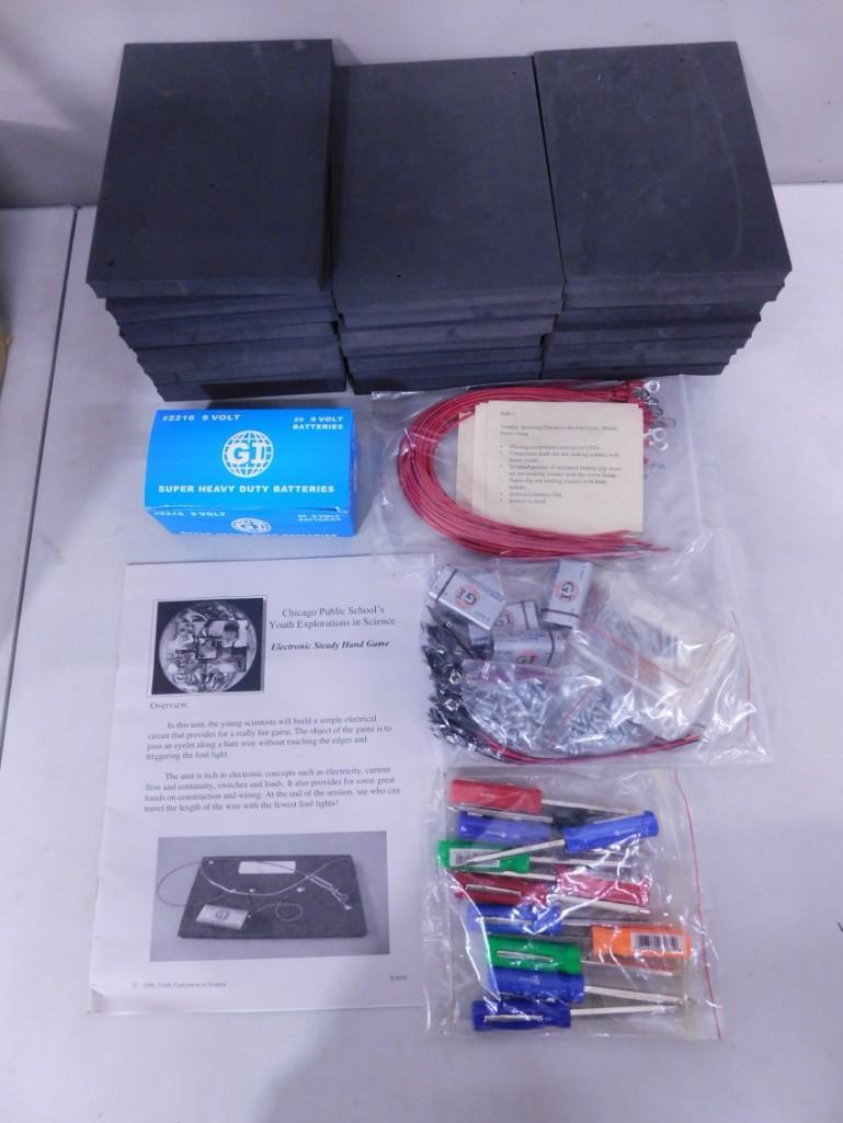 Large Lot of Science Kits - Electronic Steady Hand Game (1 of 4)