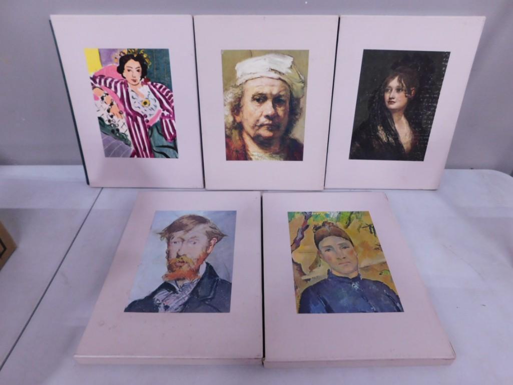 Lot of 5 Time-Life Books of Famous Artists - Rembrandt, Manet, Goya, Cezanne and Matisse: Lot of 5 Time-Life Books of Famous Artists - Rembrandt, Manet, Goya, Cezanne and Matisse
