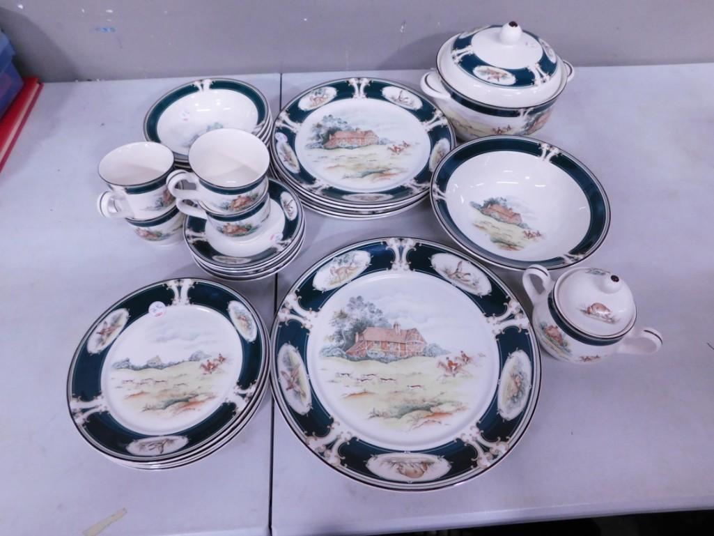 Keltcraft Designed by Noritake China incl Plates, Bowls, Cups, Saucers, Sugar Bowl, Covered Dish: Keltcraft Designed by Noritake China incl Plates, Bowls, Cups, Saucers, Sugar Bowl, Covered Dish