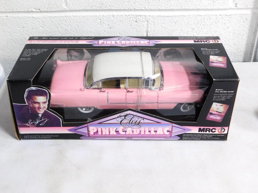 Elvis Presley Pink Cadillac 1:18 Scale Die Cast MRC Model Car New in Box (1 of 4)