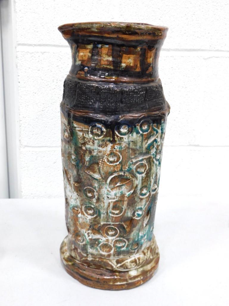 Large Art Pottery Vase or Pitcher (1 of 7)