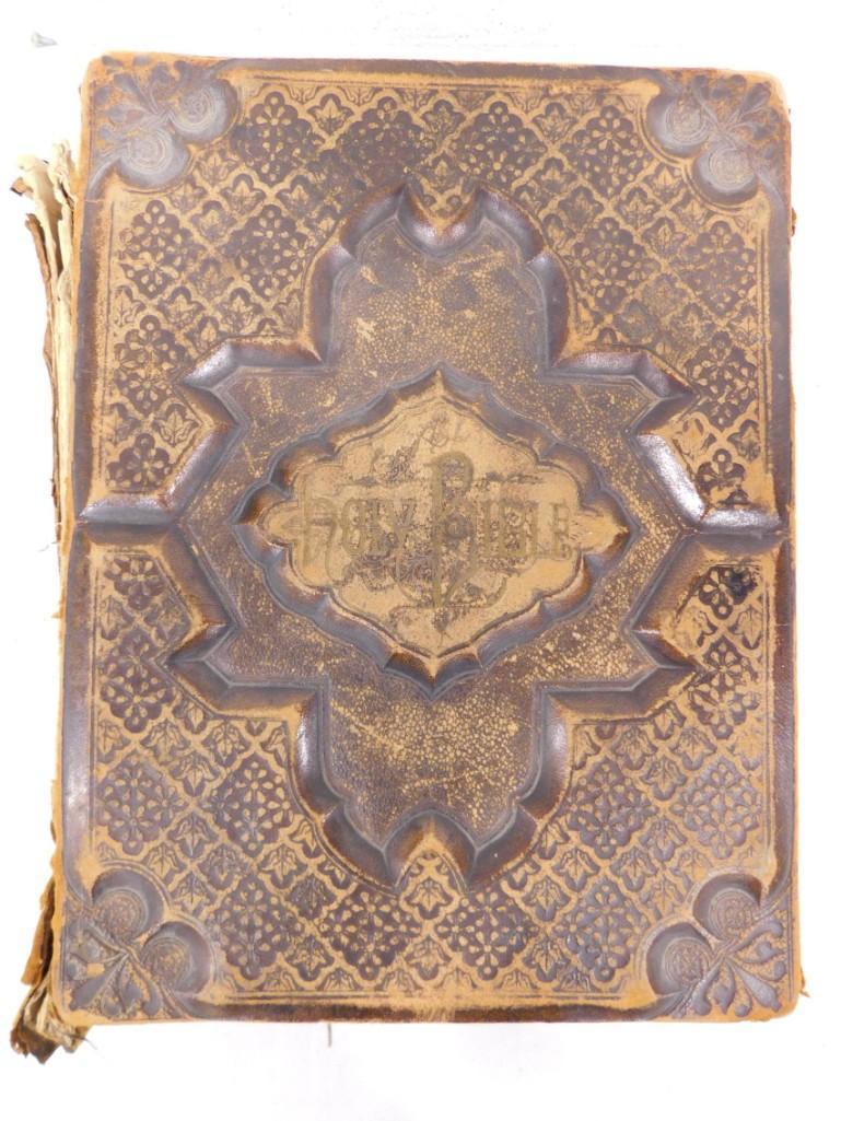 Antique The Family Bible (1 of 9)