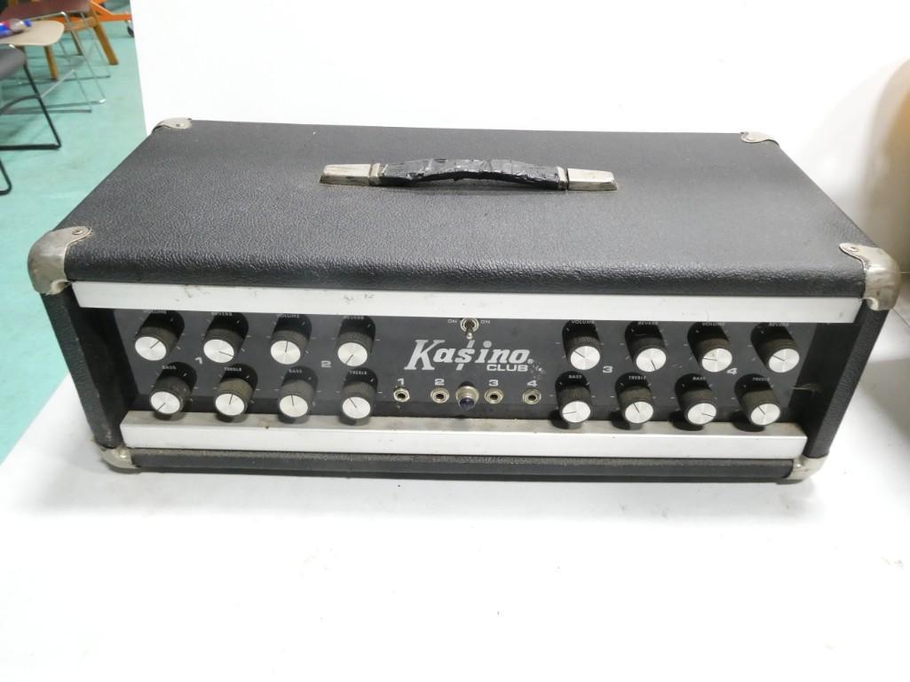 Kustom Kasino Club Solid State Guitar Amp Head Model U100-P (1 of 4)
