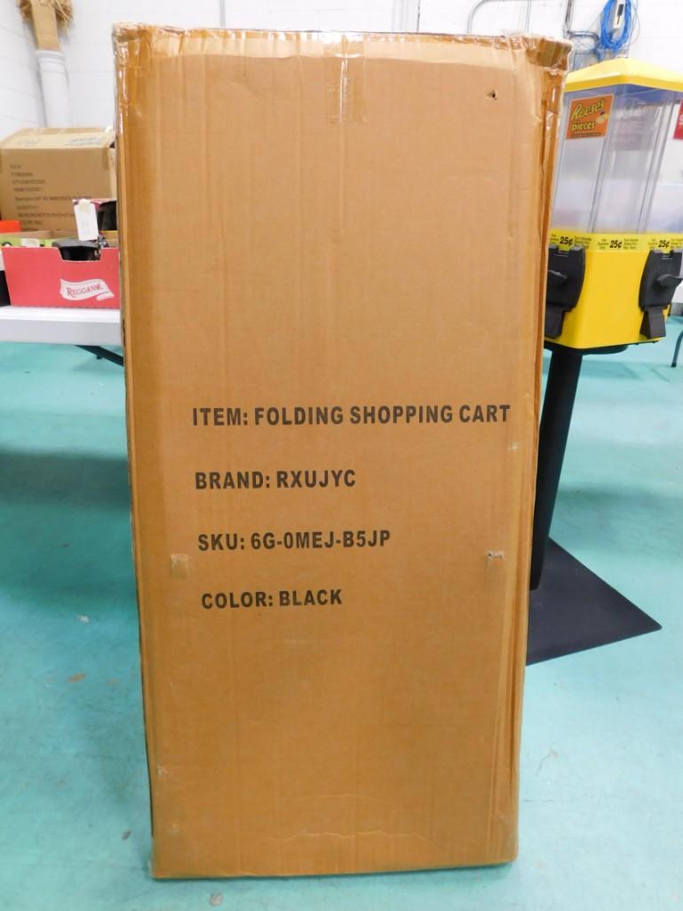 Folding Shopping Cart New in Box (1 of 3)