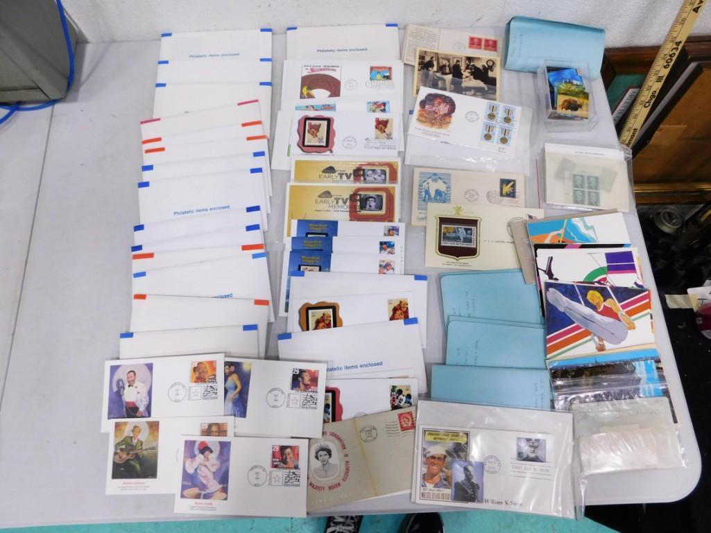 Lot of Stamps incl Unused, First Day Cover, Canceled, etc (1 of 12)