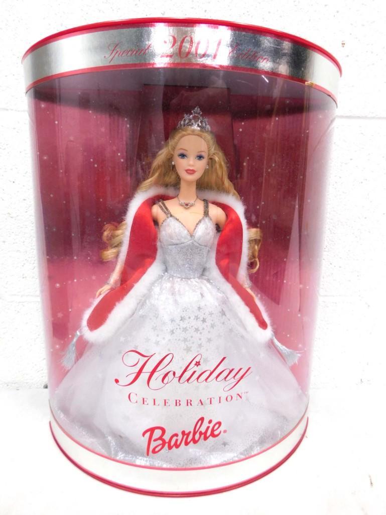 2001 Holiday Celebration Barbie Doll Special Edition New in Package: 2001 Holiday Celebration Barbie Doll Special Edition New in Package