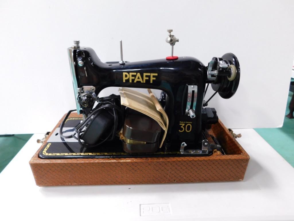 Vintage Pfaff German Sewing Machine with Built in Case (1 of 5)