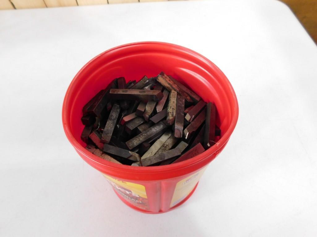 Heavy Canister full of Metal Router Bits (1 of 4)