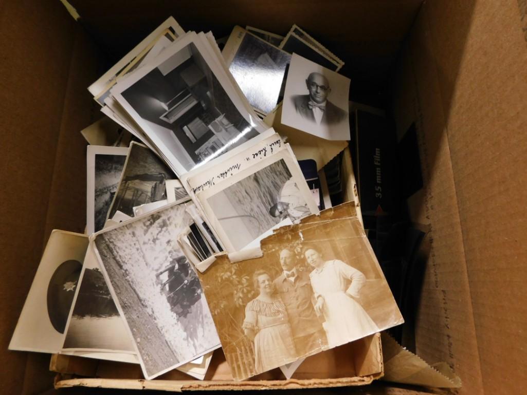 Large Ephemera Lot including Old photos and negatives, etc. (1 of 5)