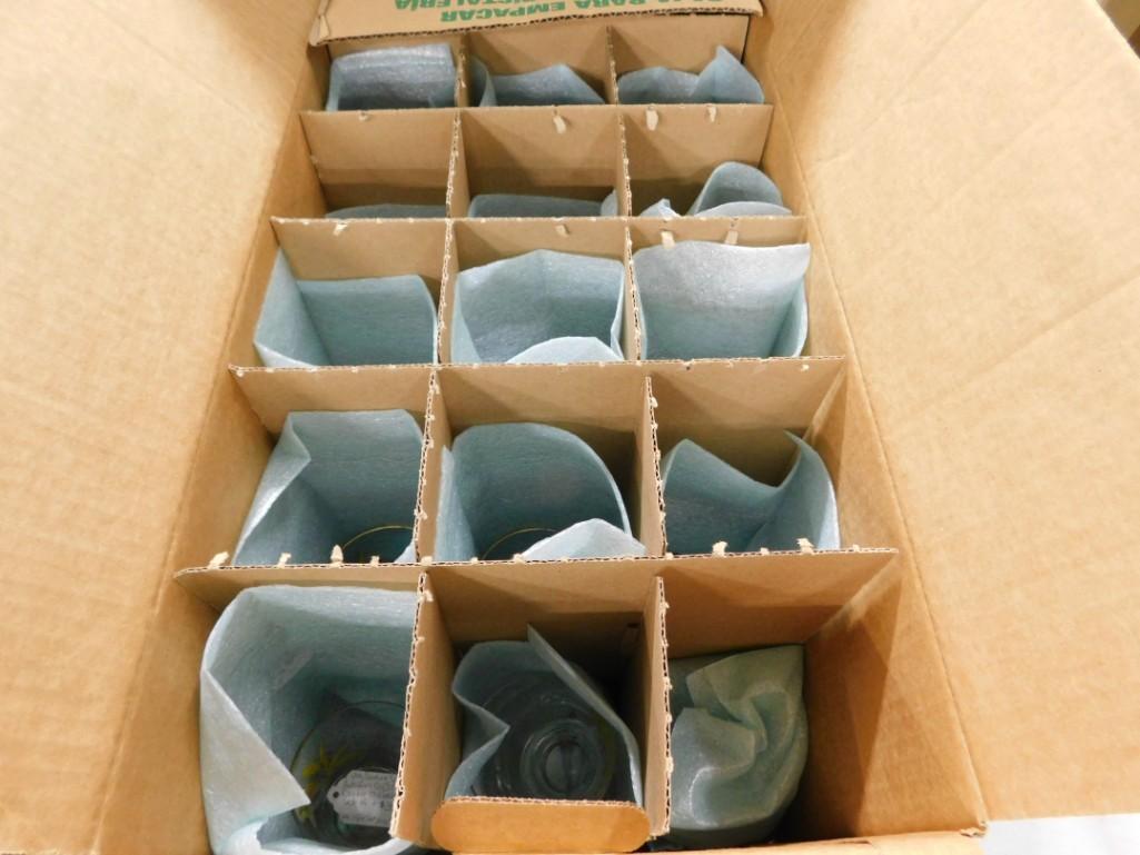Vintage Century SVC Autumn Gold Tumblers - 15 of them: Vintage Century SVC Autumn Gold Tumblers - 15 of them