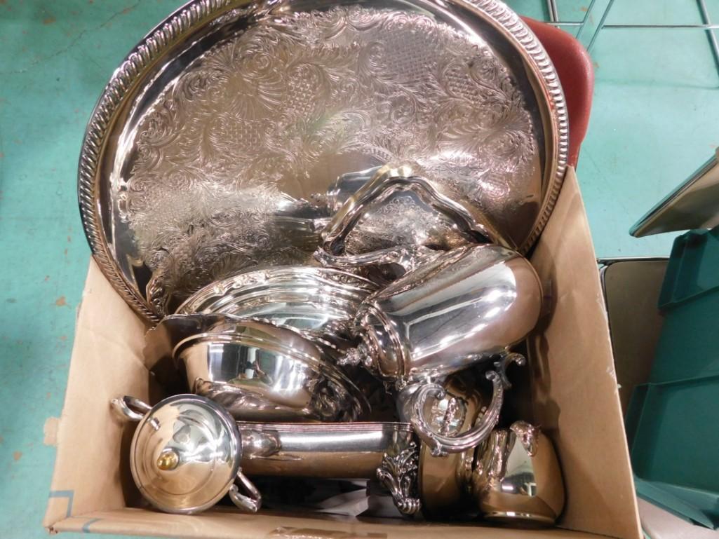 Large Silverplate Lot (1 of 5)