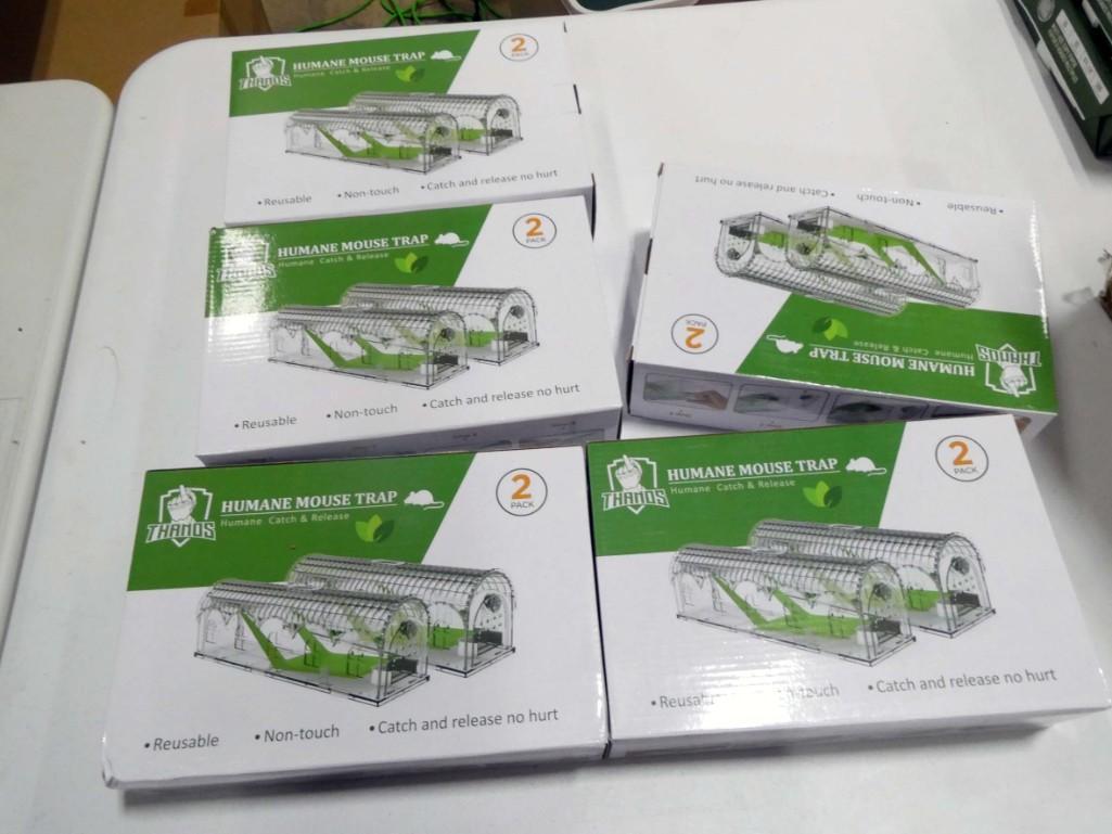 5 Packs of  Thanos Humane Mouse Traps 2 in Each Pack for a Total of 10 Traps (1 of 1)