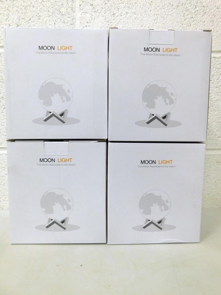 4 New in Box Moon Lights: 4 New in Box Moon Lights