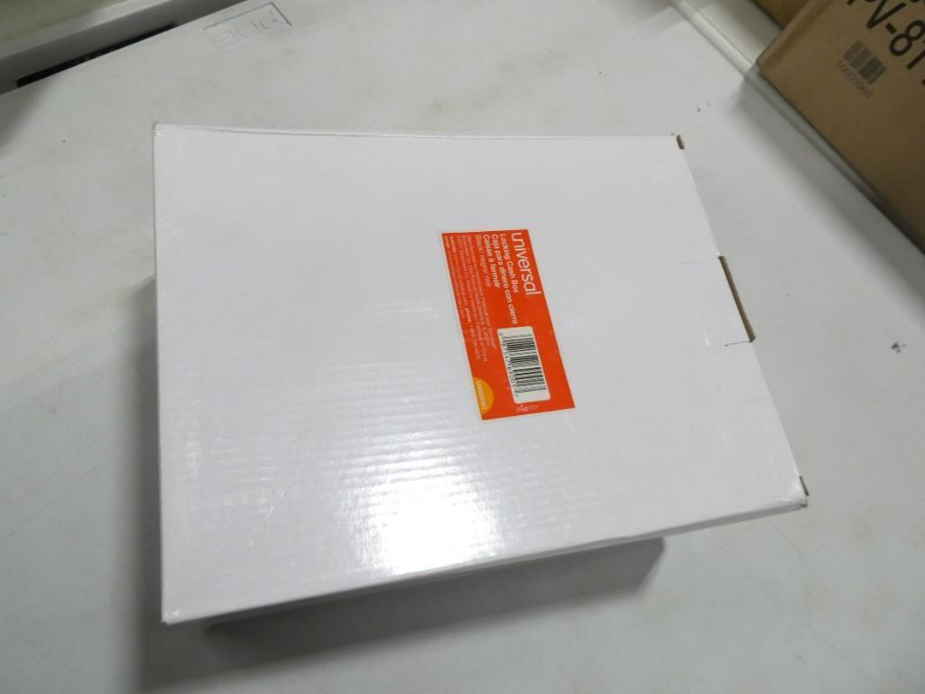 Universal Locking Cash Box New in Box: Universal Locking Cash Box New in Box