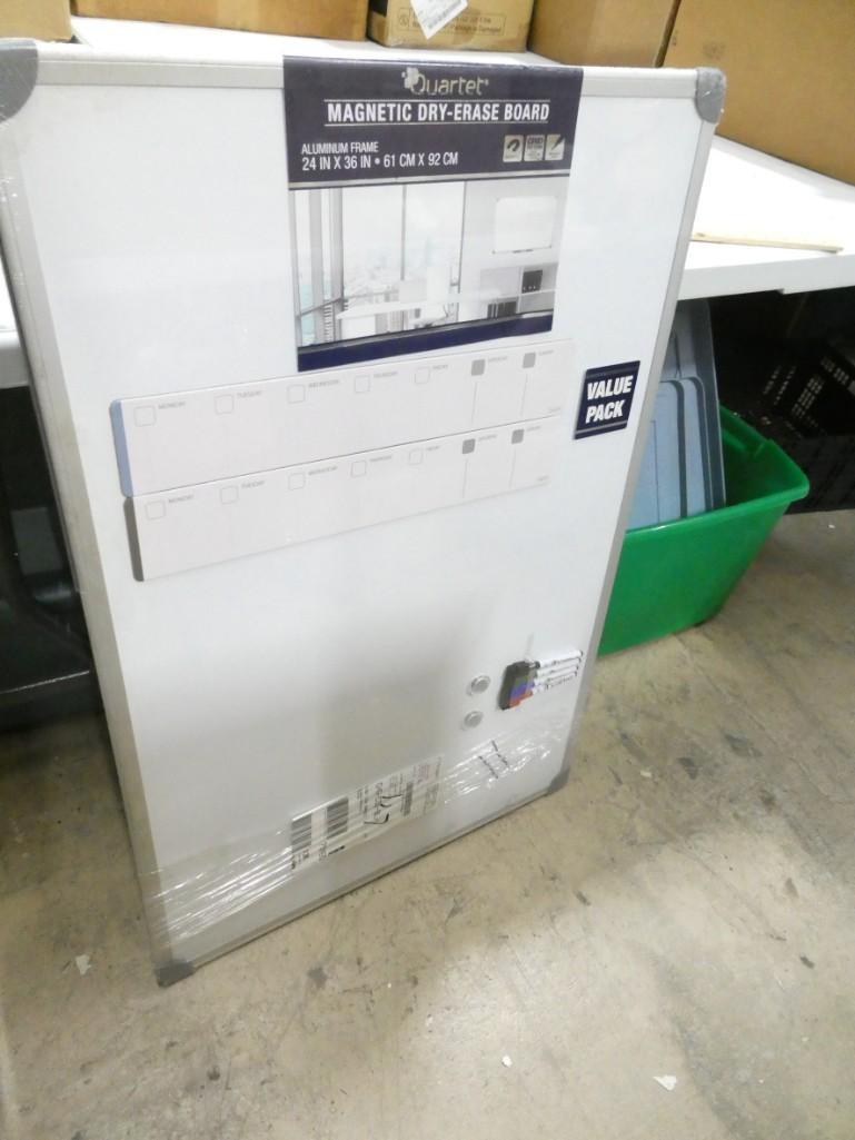 Quartet Magnetic Dry Erase Board 24"x36" New in Package (1 of 5)