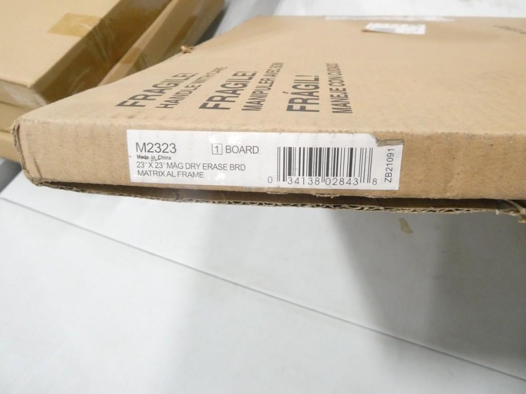 Quartet 23"x23" Mag Dry Erase Board Matrix Frame New in Box (1 of 2)