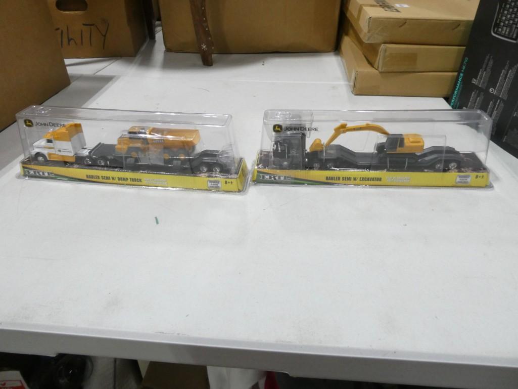 2 New Ertl John Deere Toy Semi Trucks (1 of 4)