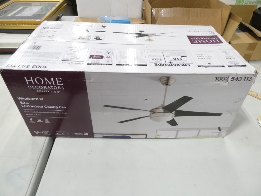 Ceiling Fan Home Decorators Collection Windward IV 52" LED Indoor Ceiling Fan (1 of 5)