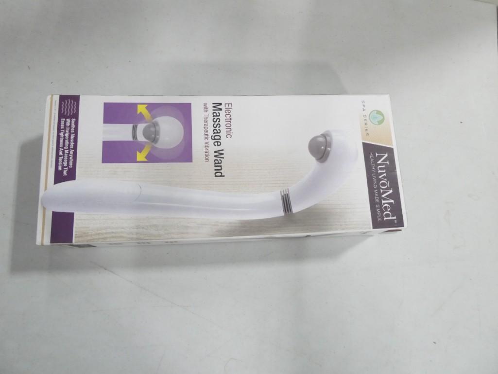 Nuvo Med Electronic Massage Wand New in Package Batteries Not Included: Nuvo Med Electronic Massage Wand New in Package Batteries Not Included